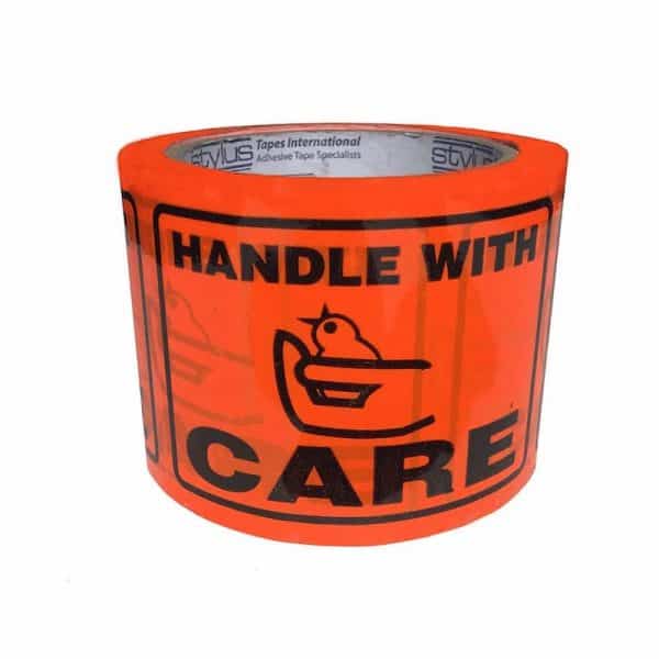 Handle With Care Printed Tape